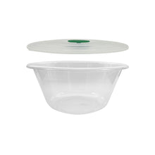 Load image into Gallery viewer, 15cm Plastic Bowls with Lids 1 Litre, BPA Free. Microwave Container, Dishwasher and Freezer Safe
