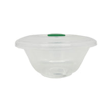 Load image into Gallery viewer, 15cm Plastic Bowls with Lids 1 Litre, BPA Free. Microwave Container, Dishwasher and Freezer Safe
