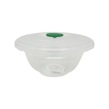 Load image into Gallery viewer, 15cm Plastic Bowls with Lids 1 Litre, BPA Free. Microwave Container, Dishwasher and Freezer Safe
