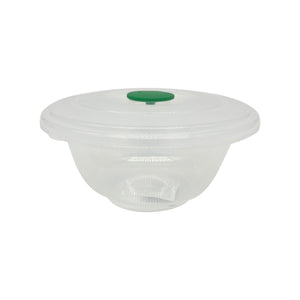 15cm Plastic Bowls with Lids 1 Litre, BPA Free. Microwave Container, Dishwasher and Freezer Safe