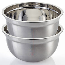 Load image into Gallery viewer, Premium Stainless Steel Deep Mixing Bowls - Easy-Grip, Durable, Stylish, and Versatile.
