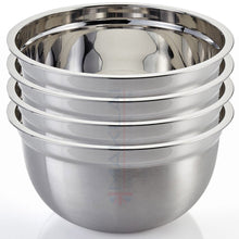 Load image into Gallery viewer, Premium Stainless Steel Deep Mixing Bowls - Easy-Grip, Durable, Stylish, and Versatile.
