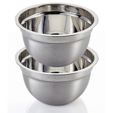 Load image into Gallery viewer, Premium Stainless Steel Deep Mixing Bowls - Easy-Grip, Durable, Stylish, and Versatile.
