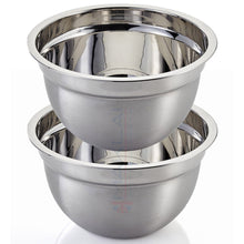 Load image into Gallery viewer, Premium Stainless Steel Deep Mixing Bowls - Easy-Grip, Durable, Stylish, and Versatile.
